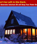 Snow-covered house at night with lit windows, offering a cozy ambiance.