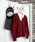 Over The Door Hooks Five Pack Heavy Duty Tri Coat Rack All Metal Hangers Chrome Fit One And Three Eighths Inch Doors