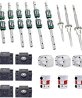 Upgrade Your Rig With This Hardcore Linear Actuator Setup Featuring Hgr20 Square Rail Guide Blocks And SFU1610 Ball Screw Drives crafted for custom CNC projects.