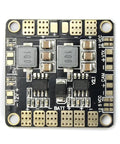 Top view of Beefy Power Hub And Distribution Board For Drone Builders With Double BEC 5V 3A And 12V 2A Output on PCB