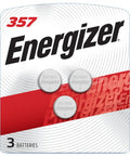Heavy Duty Three Pack Of 1.5V Silver Oxide Button Batteries for reliable use in watches, calculators, and medical devices.