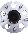 Top view of Beefed Up Rear Wheel Bearing Hubs Assembly Pair For Acura RDX 2013 To 2018 FWD And Honda CRV 2012 To 2016