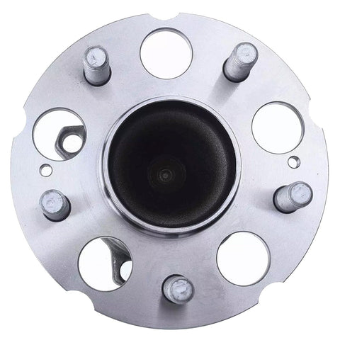 Top view of Beefed Up Rear Wheel Bearing Hubs Assembly Pair For Acura RDX 2013 To 2018 FWD And Honda CRV 2012 To 2016
