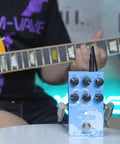 Dope Compact Guitar Reverb Pedal With 9 Digital Effects Room Hall Plate Spring Shimmer Cloud Bloom Swell And Lo Fi