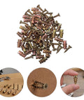 Cabinet Hinge Repair Kit For Kitchen Cupboards 50 Sets With 6x14mm Stripped Thread Screws And Expansion Anchors, assorted repair screws