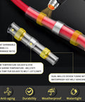Get Your Hands On This Awesome 350 Pc Solder Seal Heat Shrink Butt Wire Connectors Kit For Serious Wiring Jobs That Needs Top Tier Conductivity And Reliable Sealing To Keep Connections Tight And Dry Anytime. Heat shrink solder sleeve on red wire, 2:1