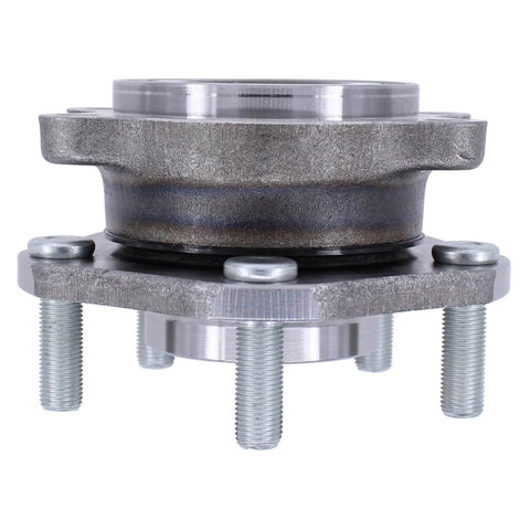 Front Wheel Bearing Hub Assembly For Nissan Rogue 2.5L 2014-2019 With 4 Bolt Square Flange Durable Replacement shown from front view