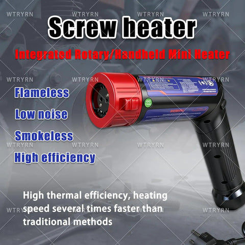 Flameless induction heater for automotive use, handheld design, efficient tool for loosening bolts and nuts, Kick Stubborn Rusty Bolts Loose With This Flameless Induction Heater And Removal Kit Hassle Free Garage Tool For Cracked Nuts And Smooth Automotive Fastener Work.