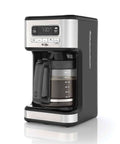 14 Cup Programmable Coffee Maker In Stainless Steel With 1 To 4 Cup Small Batch Setting And Grab A Cup Auto Pause