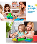 Children using Plastic Base Ten Blocks Set for hands on math learning, includes cube, flats, rods, and units in second grade classroom.