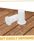 Super Cool DIYEAH Silicone Wall Hole Plugs Protecting Drywall Grommets Kit Made For Easy Screw Installation With Durable Antenna Protectors And Dirt Bike Throttle Tube Covers For Your Mini Split Lineset, white silicone plug