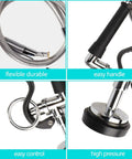 Heavy Duty Pre Rinse Hose With Spray Valve 44 Inch Flexible Stainless Steel Hose And Sprayer Nozzle Head Replacement Kit for sinks