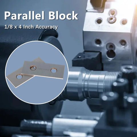 Ten Pairs One Eighth By Four Inch Accuracy Parallel Block Set With Two Ten Thousandths Of An Inch Precision Hardened Tool Steel Machinist Parallels In Wooden And Plastic Boxes For Go To Precision Layout And Machining