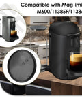 Water Tank Lid Cover Replacement For Vertuo Plus Coffee Machines And Aeroccino Series Including XN900810 XN900T10 And XN902T10 Models With Easy Snap Fit And Durable Build For Everyday Brewing