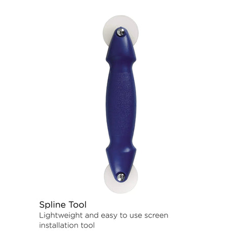 Spline tool from Charcoal Screen Repair Kit For 36 By 84 Inch Windows And Doors With Spline Tool And 0.140 Inch Spline DIY Mesh Fix Bundle