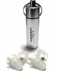 High Fidelity Ear Plugs for Musicians and Club Goers Reusable Noise Cancelling Ear Protection Up to 29dB NRR with metal case