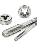 Pro Grade 110 Piece Tap And Die Set For Metric Threads M2 To M18 With Adjustable Handles External And Internal Threading Storage Case