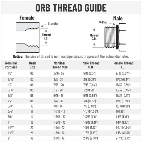 Built Like A Tank Hydraulic Adapter Fittings 10 Pack Quarter Inch Jic Male To 6 Sae Orb Male Connectors With High Pressure O Ring Seal And Smooth Conical Design For Heavy Duty Rig Builds And Reliable Leak Free Performance
