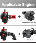 PE22 Carburetor Kit Fits Predator 212cc And 196cc OHV Engines Plus 110cc To 125cc Pit Dirt Bikes Go Karts ATVs Tao Tao Coolster
