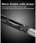 Pro Red Laser Bore Sight Kit With Button Switch 32 Adapters Covering 0 17 HMR To 12 GA Calibers showing arbor stability