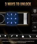 Extra Large Home Safe With Fireproof And Waterproof Bag, Built Tough Double Door Security Safe Box digital lock interface