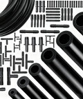 Silicone Vacuum Hose Kit For Cars With 6 Size 5 Ft Hoses And 65 Pc Connectors Pro Grade High Performance Automotive Vacuum Line Set