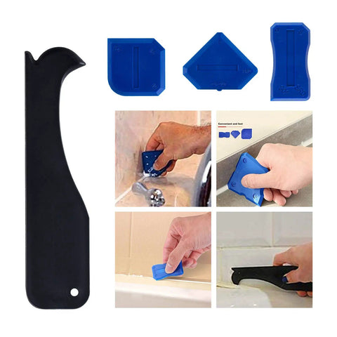 Comprehensive Caulking Tool Kit With 28 Pieces Silicone Tools And Stainless Steel Heads For Precision Sealant Application