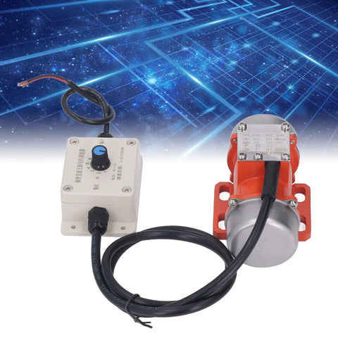 30W Brushless DC Vibration Motor With 4000 RPM, adjustable exciting force, speed controller, DC12V aluminum alloy motor for concrete