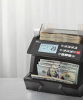 High Speed Money Counting Machine With Add And Batch, 1500 Bills Per Minute, Ultraviolet Magnetic Ink Infrared Counterfeit Detector