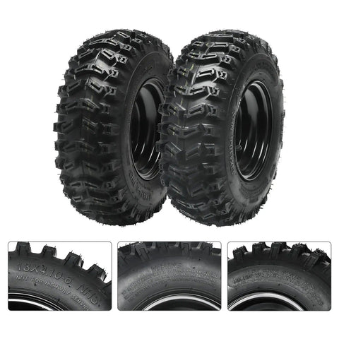 Side view of 4 Ply Heavy-Duty Wheel Tire for Beefed-Up 30 Inch Rear Axle Assembly With 760mm Drive Shaft Kit, tread detail visible.