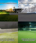 Magnetic Golf Cart Sun Visor With Polarized Anti Glare 226 Degree Adjustable Fits Pro Fit Bar Or Metal Roof And Crossbars