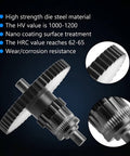 AD5M Extruder Gear Kit For Adventurer 5M Series Upgrade With Precision Molded Steel Gear, highlighting durability and treatment features