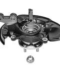 AWD Front Two Piece Steering Knuckles With Wheel Bearing Hubs Assembly For 2008 2009 2010 2011 2012 2013 Toyota Highlander 3.5L V6