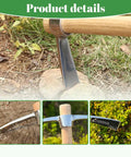 Stainless Steel Double Headed Pickaxe 2 In 1 Multifunctional Mattock For Digging And Breaking Ground A Real Workhorse Heavy Duty