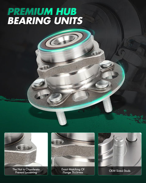 Rear Wheel Hub Bearing Assembly With ABS For Honda CR V 2017 2022 5 Lug Left And Right 512632, close-up view