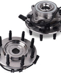 Heavy Duty 4x4 Front Wheel Bearing And Hub Assembly For Chevy Silverado Avalanche GMC Sierra 1500 2500 3500 1500HD 2500HD Yukon XL 2500 Hummer H2 8 Lug With ABS 2 Pack