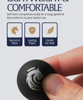 Noise Blocking Horse Ear Plugs For Shows And Training Soft PU Foam Reusable Ear Buds For Horses Comfortable Fit held between fingers