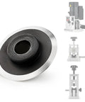 Pro-Grade Replacement Blade for Copper Wire Strippers, Cr12MoV Cutting Edge, 1.3 inch outer diameter shown with compatible tools