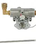 Thermostat Control And Valve Combo For Commercial Gas Ranges And Griddles, 200F To 550F Temperature Range, 36 Inch Capillary, CSA CE Approved