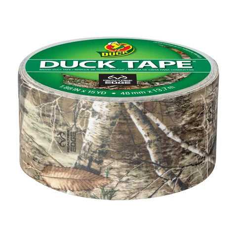 Realtree Camo Duct Tape Roll 1.88 Inch Wide By 10 Yards Beefy Heavy Duty Craft Tape For Fixes DIY Projects And Temporary Floor Marking