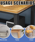 Screw Cap Covers Kit 800 Pcs Two Styles Hinged And Snap Covers 4mm 5mm 6mm 9 Colors shown on table, wardrobe, chair.