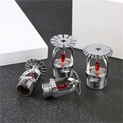 No Nonsense Rock Solid 68 Degree Fire Sprinkler Head Featuring Slick Side Hidden Design in chrome with dual spray directions.