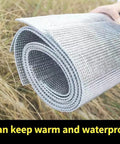 Five Pack Thickened Aluminum Reflective Insulation Film For Beehives Waterproof Moisture Proof Sunshade Cooler Pad rolled in hand