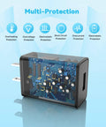 Top Notch 5V AC Power Adapter Charger with visible circuit board for Snap On Tools Diagnostic Thermal Imager Model EETH300