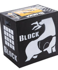 3D Archery Target 48 Inch Tall with replaceable insert, high-density foam, six-sided design for archery practice.