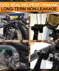 352 Piece Spring Band Hose Clamps Kit 6 To 25mm in use on various automotive and marine applications for secure connections.