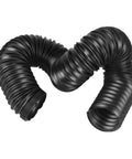 2 1/2 Inch Flexible Dust Collection Hose For Drill Press And Woodworking Tools, 36 Inch Length, 2.5 Inch Port, Pro Grade, Black