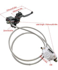 Hand brake caliper component from Rear Axle Kit 810mm 32 Inch For DIY ATV Quad Go Kart GY6 125cc 150cc 200cc shown in detail