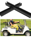 2 Pack Golf Cart Windshield Clips And Edge Trim Strip Set for quick no tools needed installation over folded black trims