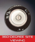 Top view of Bulls Eye Circular Level 1.75 Inch Diameter With 0.001 Inch Per Inch Accuracy Single Vial Durable Plastic 360 Degree Viewing